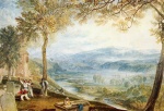 Joseph Mallord William Turner  - paintings - Kirby Londsale Churchyard
