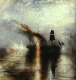 Joseph Mallord William Turner  - paintings - Peace (Burial at Sea)
