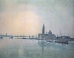 Joseph Mallord William Turner  - Peintures - San Giorgio Maggiore dans le matin