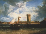Joseph Mallord William Turner  - Peintures - Tabley, siège de Sir Leicester