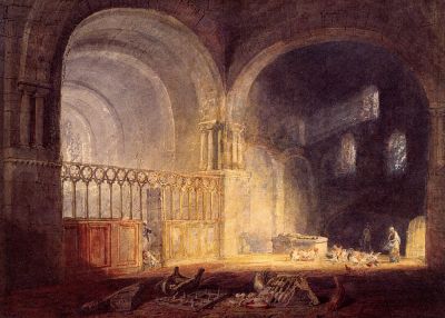 Transept of Ewenny Priory  Glamorganshire