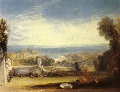 View from the Terrace of a Villa at Niton