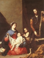 Jusepe de Ribera  - Peintures - La Sainte Famille