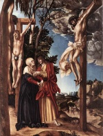 Lucas Cranach  - Peintures - Crucifixion