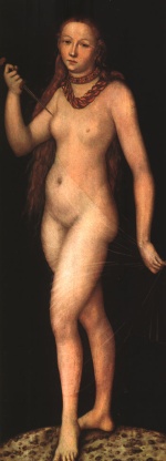 Lucas Cranach  - Peintures - Lucrèce