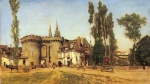 Martin Rico y Ortega - painting - The Village of Chartres
