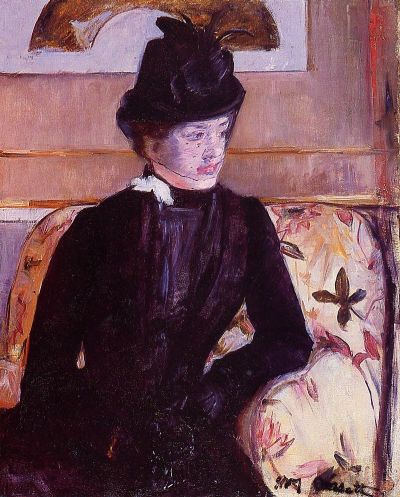 Mrs Gardner Cassatt in Black