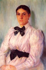 Mary Cassatt  - Peintures - Portrait de Mme William Harrison