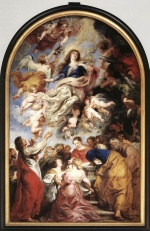 Peter Paul Rubens  - paintings - Assumption of the Virgin