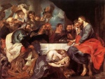 Peter Paul Rubens  - Peintures - Le Christ chez Simon le pharisien