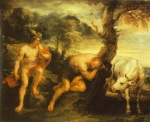 Peter Paul Rubens  - paintings - Mercury and Argus
