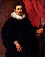 Peter Paul Rubens  - paintings - Portrait of a Man, Probably Peter Van Hecke
