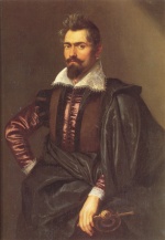 Pierre Paul Rubens  - Peintures - Portrait de Gaspard Schoppins