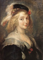 Peter Paul Rubens  - paintings - Portrait of Helena Fourment