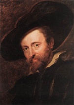 Pierre Paul Rubens  - Peintures - Autoportrait