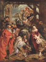 Peter Paul Rubens  - Bilder Gemälde - The Adoration of the Magi