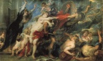 Peter Paul Rubens  - paintings - The Consequences of War