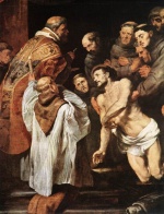 Pierre Paul Rubens  - Peintures - La Dernière Communion de saint François