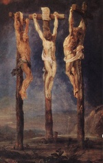 Peter Paul Rubens  - paintings - The Three Crosses