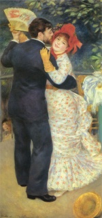 Pierre Auguste Renoir  - Peintures - Danse à la campagne