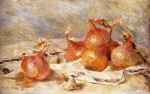 Pierre Auguste Renoir  - paintings - Onions