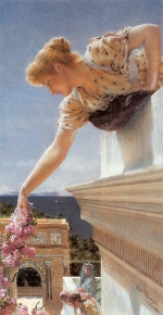 Sir Lawrence Alma Tadema  - Peintures - Le départ