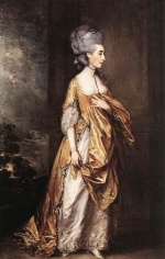 Thomas Gainsborough  - Peintures - Mme Grace Elliot Dalrymple