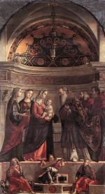 Vittore Carpaccio - paintings - Presentation of Jesus in the Temple