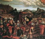 Vittore Carpaccio  - painting - The Stoning of St Stephen