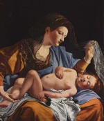 Orazio Gentileschi - Peintures - Vierge et l'Enfant