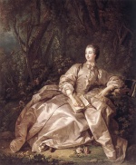 François Boucher - Peintures - Madame de Pompadour