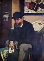Edgar Degas - Peintures - L'amateur