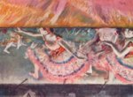 Edgar Degas - Peintures - Le rideau tombe