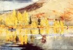 Winslow Homer - Bilder Gemälde - An October Day