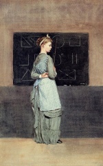 Winslow Homer - paintings - Blackboard