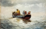 Winslow Homer  - paintings - Crab Fishing