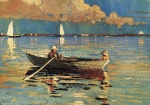 Winslow Homer  - Peintures - Port de Gloucester 