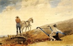 Winslow Homer  - paintings - Harrowing