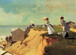 Winslow Homer  - Peintures - Long Branch, New Jersey