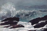 Winslow Homer  - Peintures - Côte du Maine