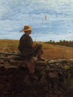Winslow Homer  - Peintures - Sur Ses Gardes