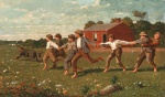 Winslow Homer  - paintings - Snap the Whip