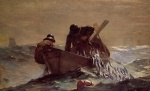 Winslow Homer  - Peintures - Le filet aux harengs 