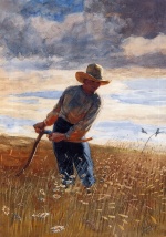 Winslow Homer  - Peintures - Le moissonneur