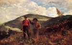 Winslow Homer  - Bilder Gemälde - The Two Guides