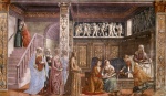 Domenico Ghirlandaio - Peintures - Naissance de Marie