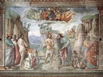 Domenico Ghirlandaio - paintings - Birth of St John the Baptist