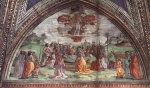 Domenico Ghirlandaio - Bilder Gemälde - Death and Assumption of the Virgin