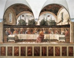 Domenico Ghirlandaio - Peintures - La Cène