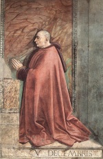 Domenico Ghirlandaio - Peintures - Portrait du donateur Francesco Sassetti